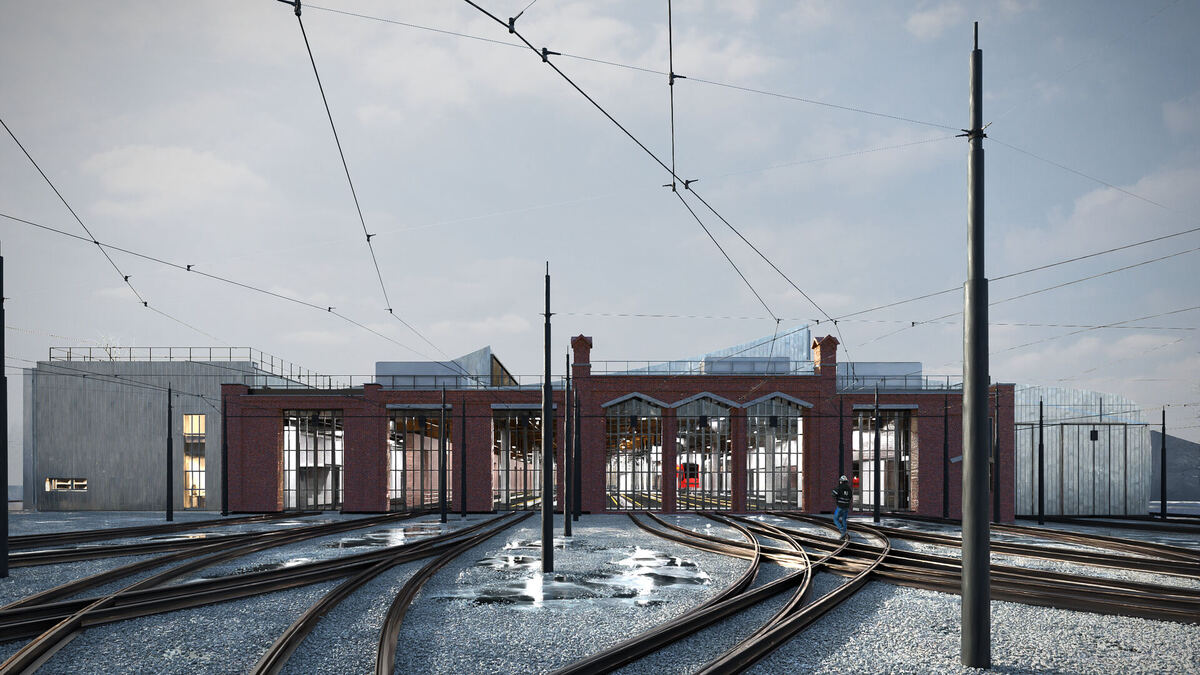 Zajezdnia Tramwajowa w Łodzi